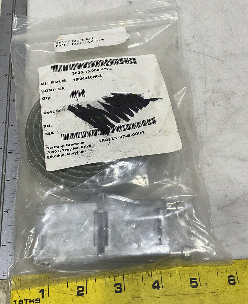 MACRON DBK-CAX-1690 DRIVE BELT KIT U3S