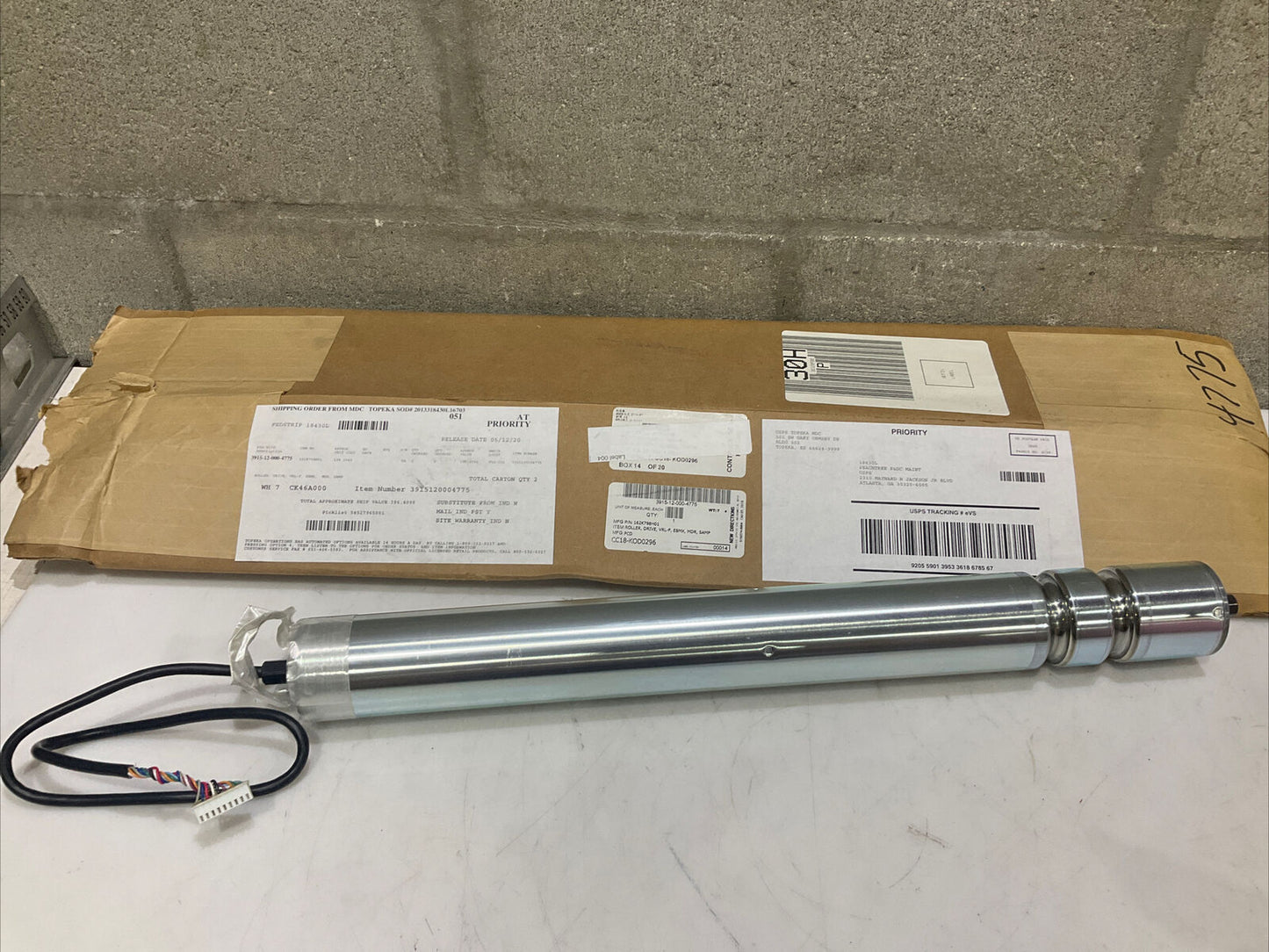 POWER MOLLER ID PM486E-45-442-D-024-050-P2 DRIVE ROLLER VRL-F EBMX MDR U3S