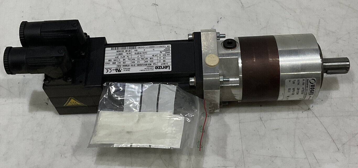 LENZE MCS 069F41LRS0B0-B11N-ST5S00N-R2SU SERVO MOTOR U3S