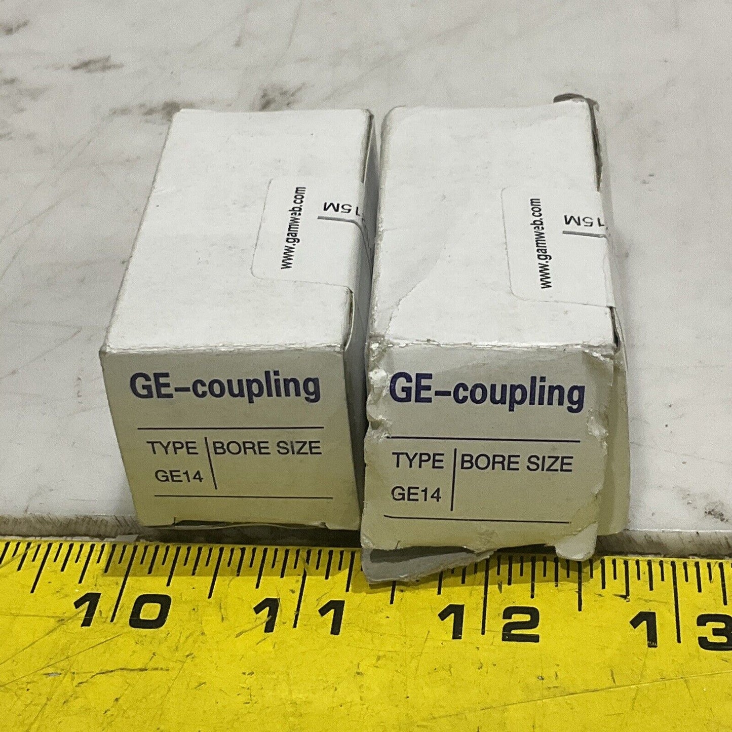 GAM GE-COUPLING EKC-7 GE COUPLING LOT OF 2 U3S