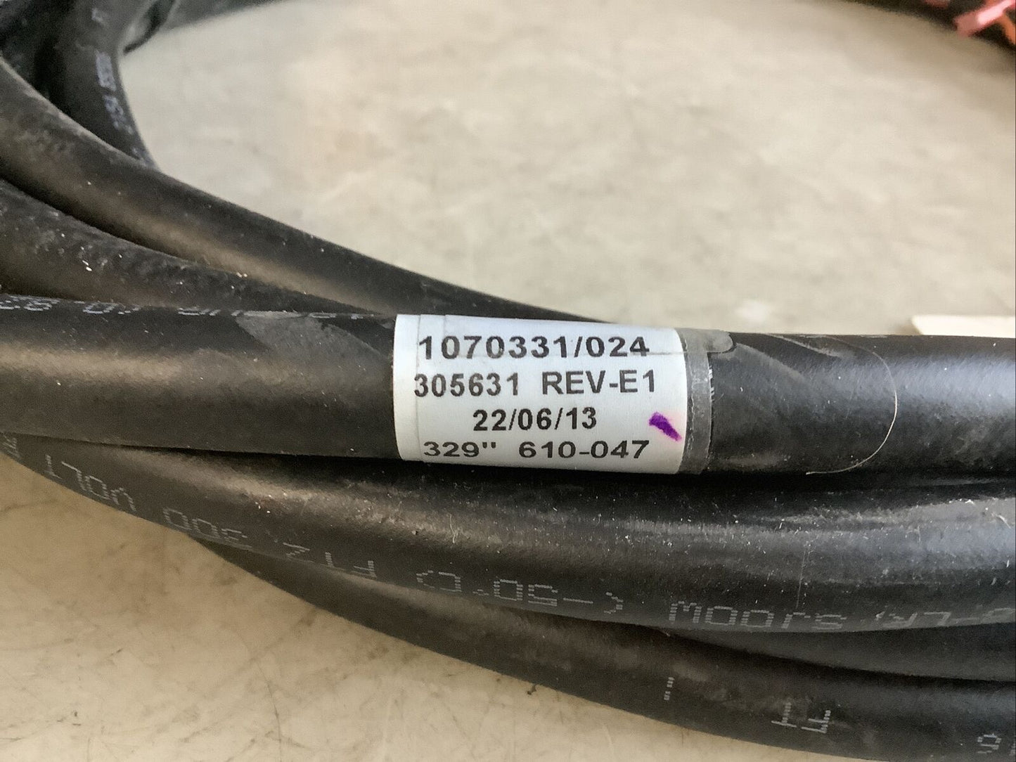 RAYMOND 1070331/024 ELECTRIC CABLE ASSEMBLY 881