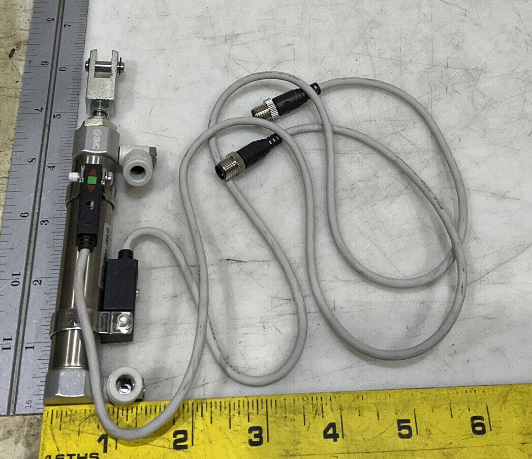 SMC CDJ2B16-60Z-B RCT STOP CYLINDER ASSEMBLY U3S