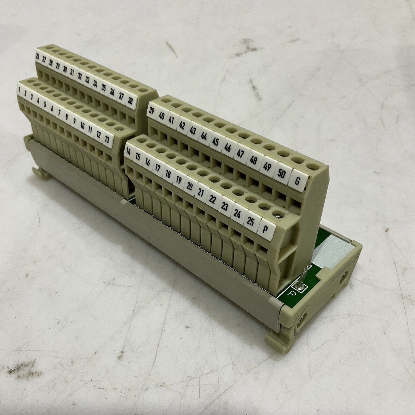 WEILDMULLER 8155640000 CONNECTOR 50 PIN DISTRIBUTION U3S