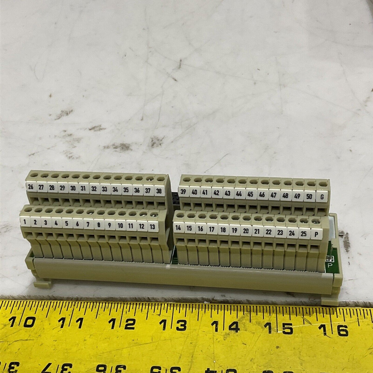 WEILDMULLER 8155640000 CONNECTOR 50 PIN DISTRIBUTION U3S