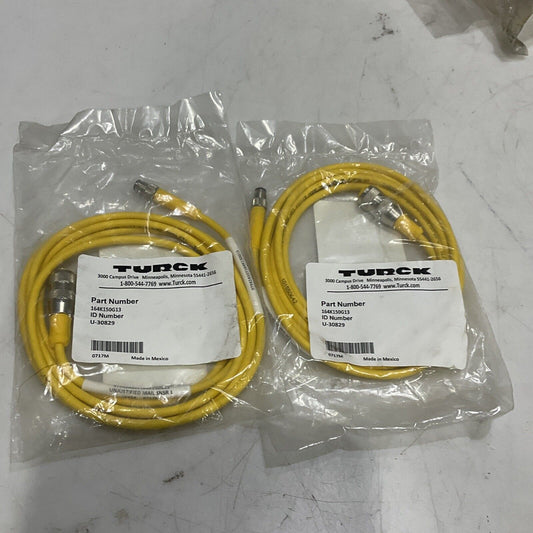 TURCK U-30829 164K150G13 CABLE ASSEMBLY LOT OF 2 U3S