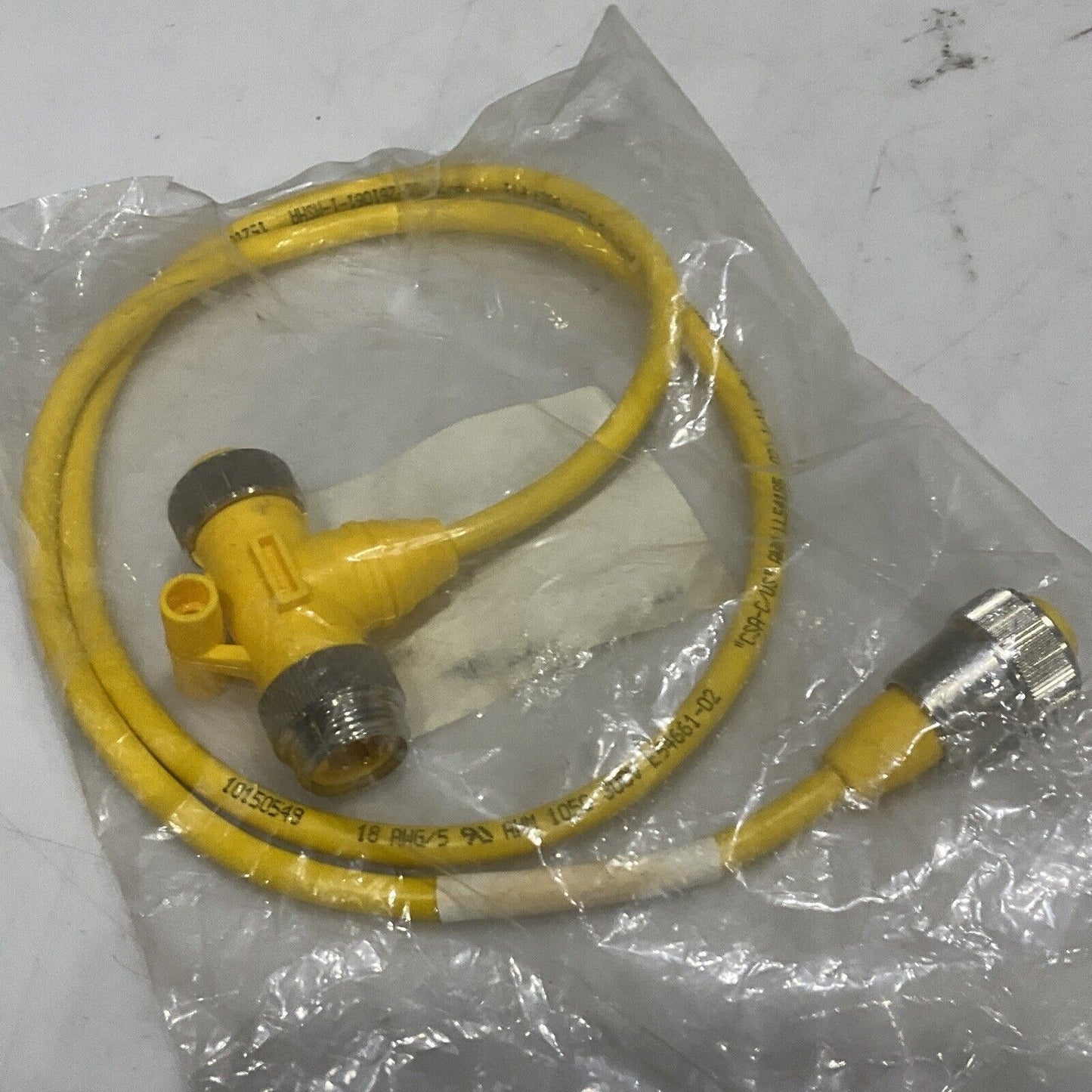 TURCK U2-17911 CABLE ASSEMBLY W447 ACT BL67 PWR LOT OF 2 U3S