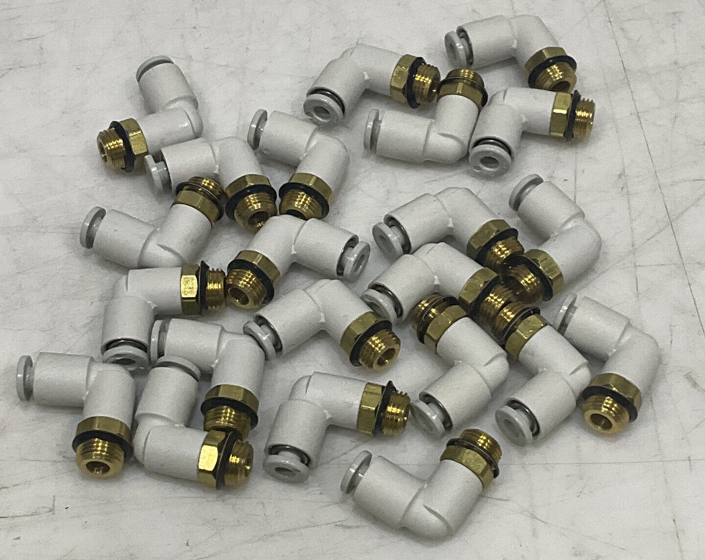 SMC KQ2L04-U01 ELBOW FITTING LOT OF 22 U3S