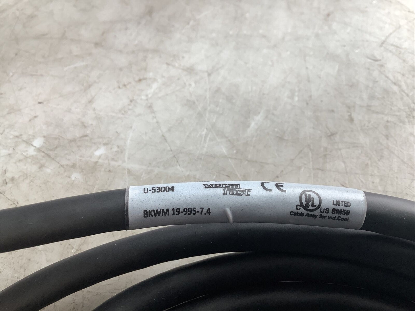 TURCK 176K331G01 CABLE ASSEMBLY U3S