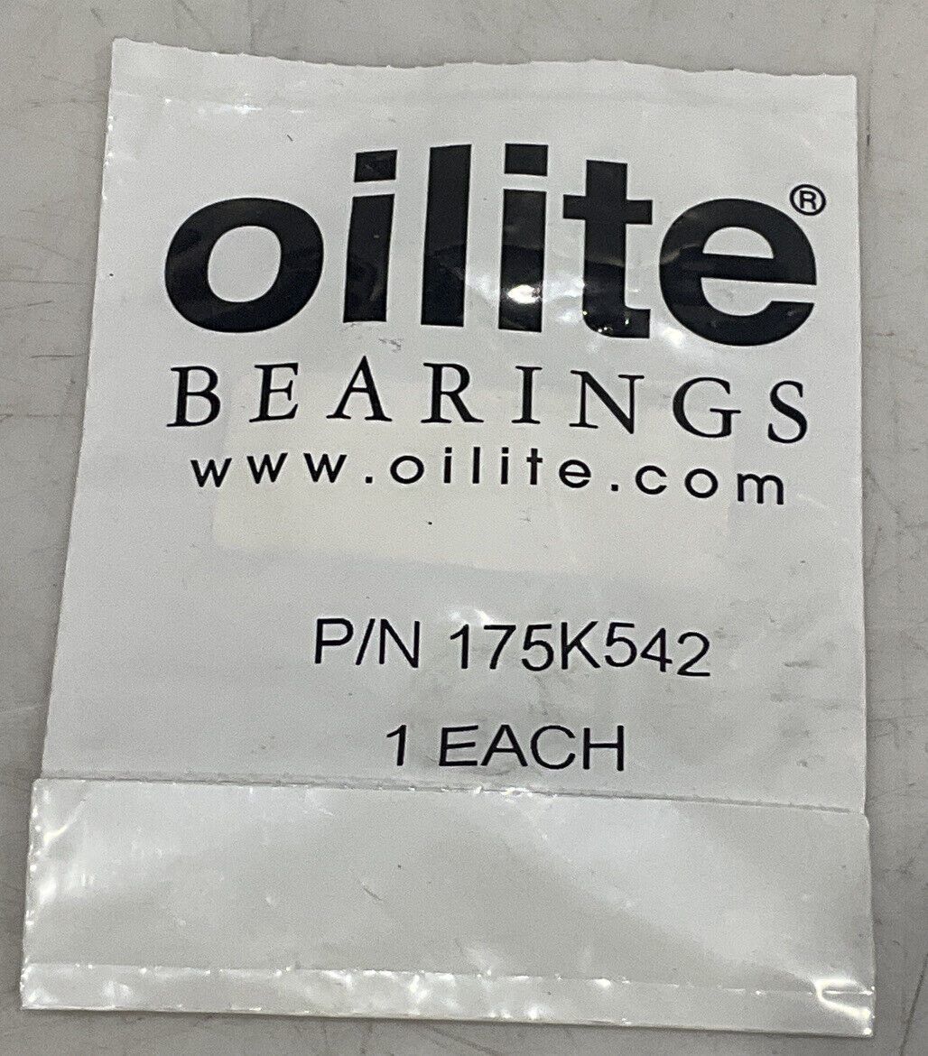 OILITE 175K542H01 BUSHING FLANGED SLEEVE BEARING LOT OF 4 U3S