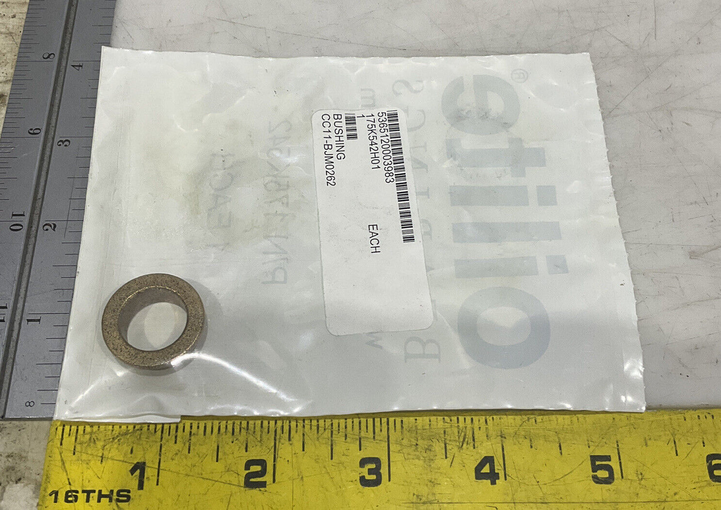 OILITE 175K542H01 BUSHING FLANGED SLEEVE BEARING LOT OF 4 U3S