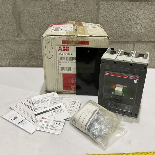 ABB T5N300TWS4 SACE TMAX TSN 400 CIRCUIT BREAKER 300A 3P U3S