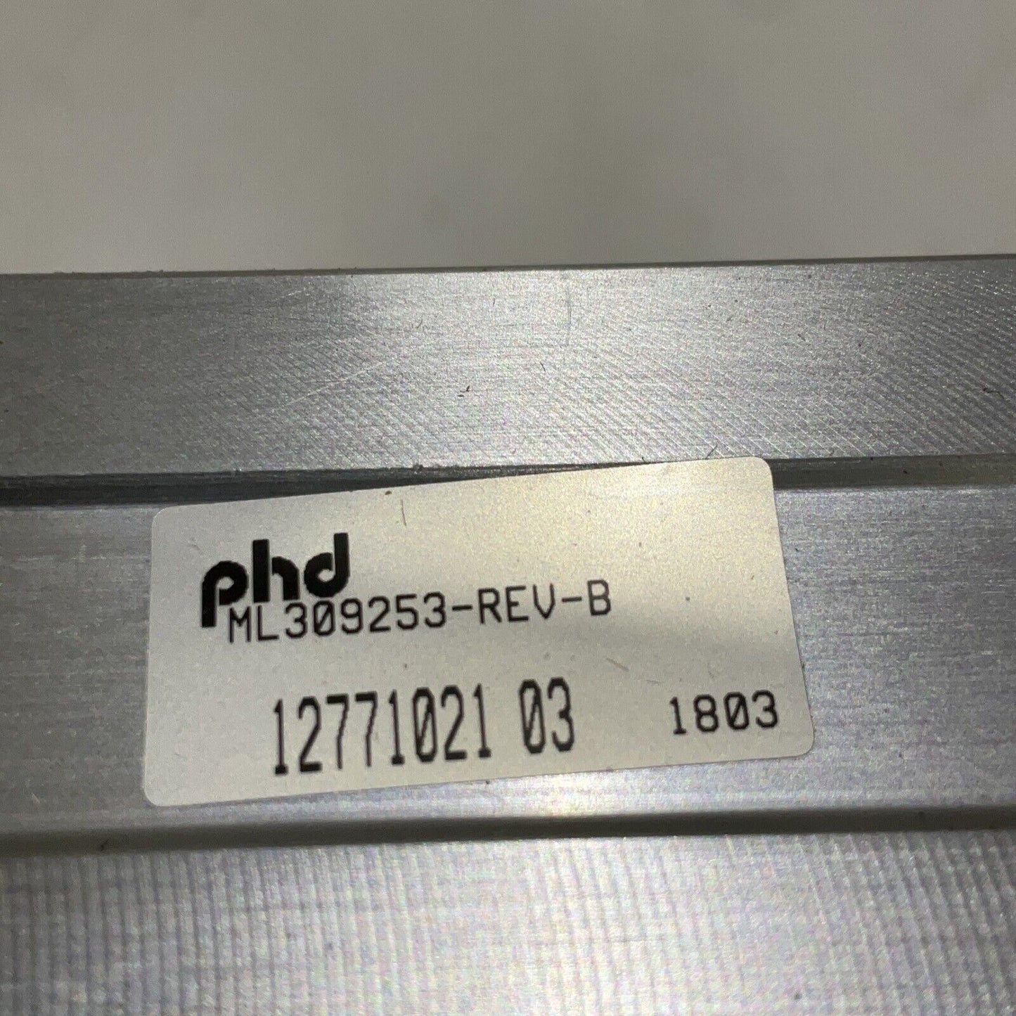 PHD ML309253-REV-B GRIPPER ACTUATOR ASSEMBLY U3S