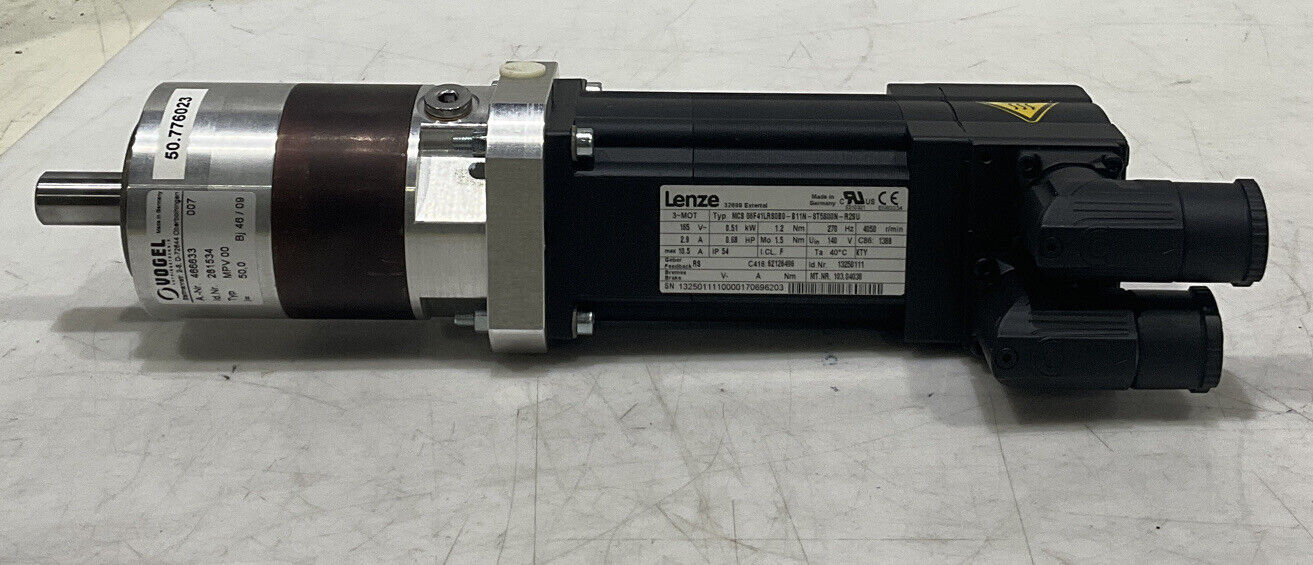 LENZE MCS 06F41LR0B0-B11N-ST5S00N-R2SU SERVO MOTOR U3S