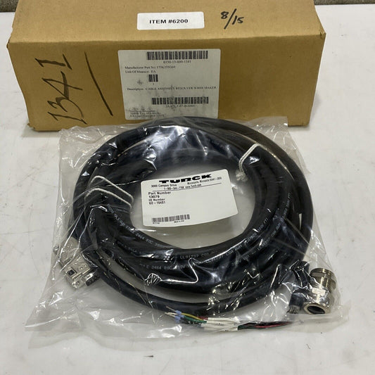 TURCK 13079 U2-16481 CABLE ASSEMBLY RESOLVER W4006 MAKER U3S