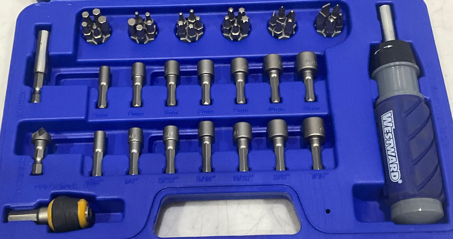 WESTWARD 72 PIECE SCREWDRIVER SET U3S