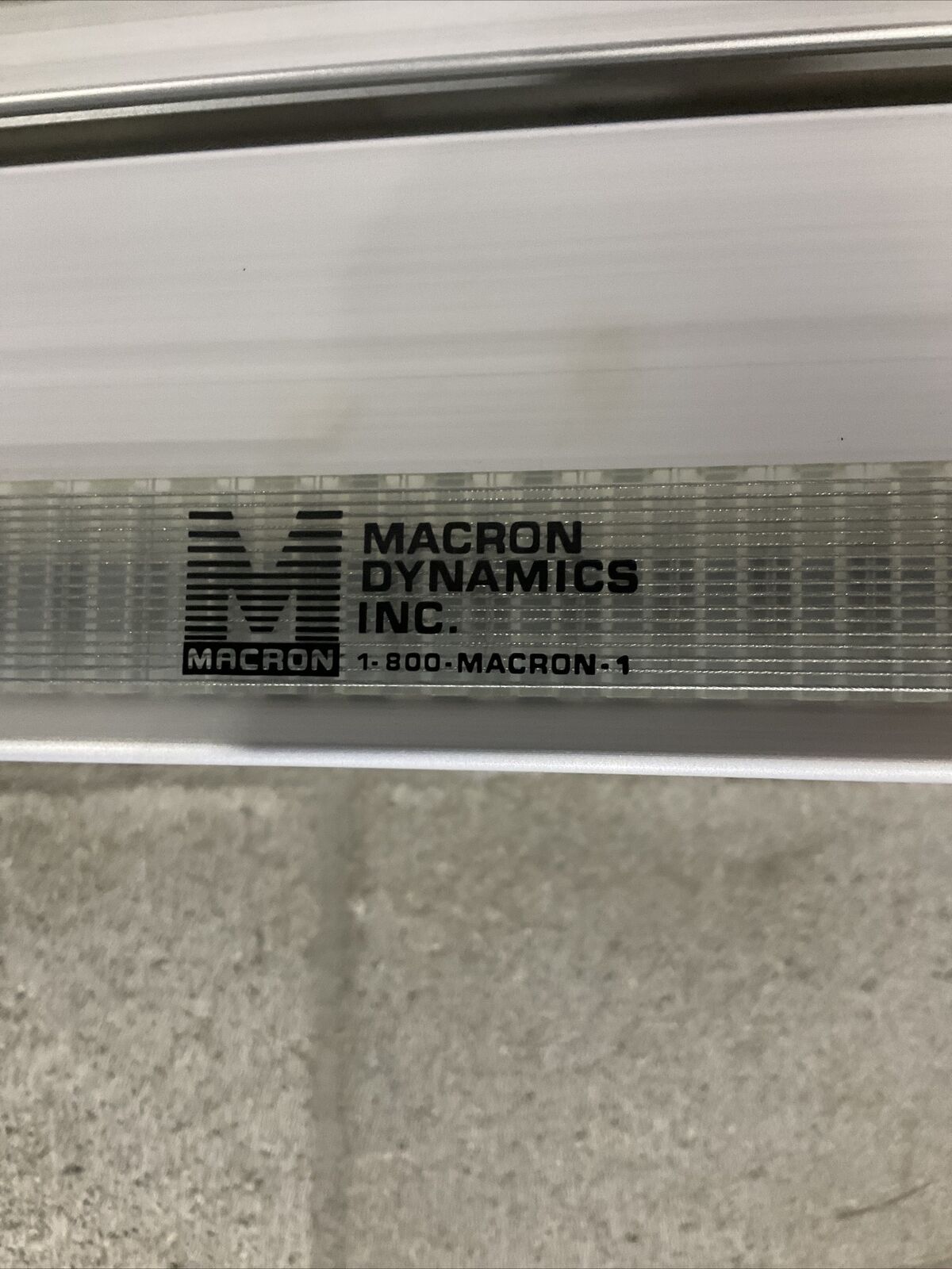 MACRON DYNAMICS INC 10134B01 LINEAR ACTUATOR U3S