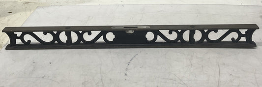 STARRETT 132 24" ANTIQUE CAST IRON BENCH LEVEL U3S