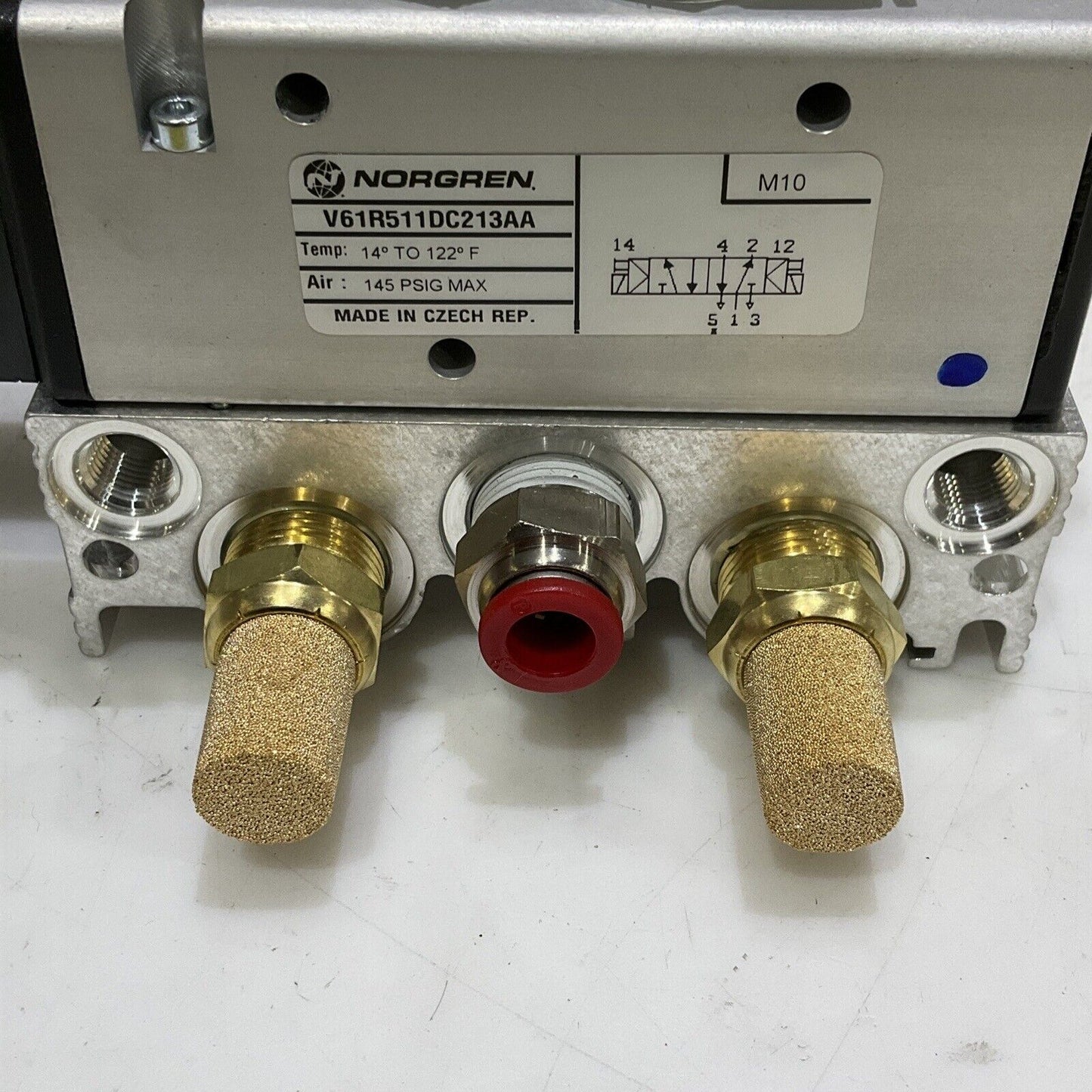 NORGREN  AIR VALVE ASSEMBLY V61R511DC213AA U3S