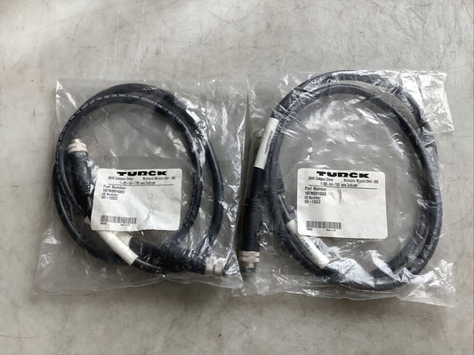 TURCK 167K091G03 U2-13022 CABLE ASSEMBLY U3S - LOT OF 2