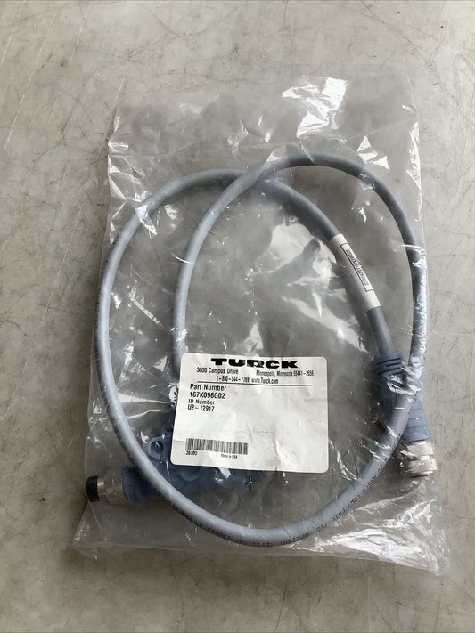 TURCK 167K096G02 U2-12917 CABLE ASSEMBLY U3S