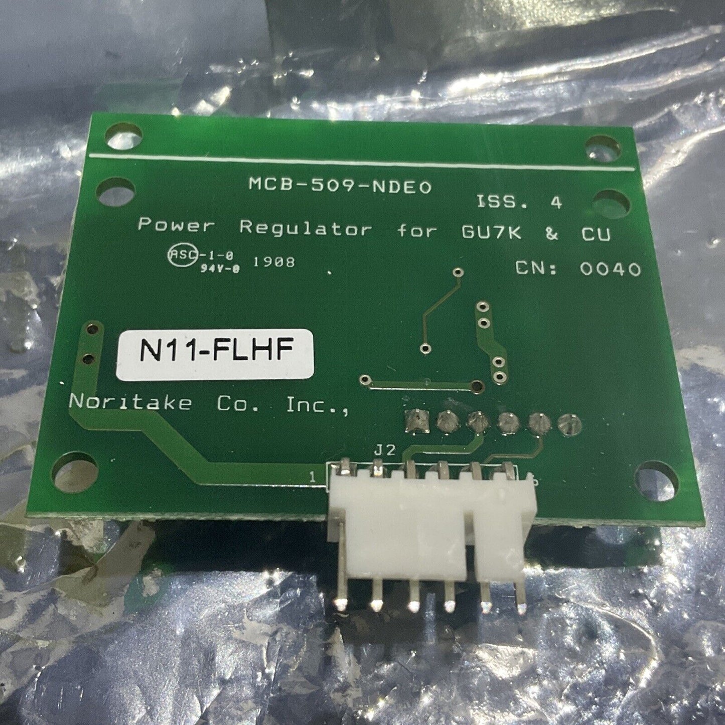 NORITAKE CO N11-FLHF MCB-509-NDEO POWER REGULATOR U3S