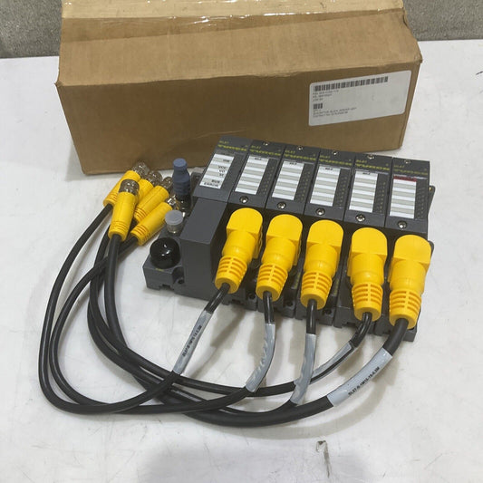 TURCK BL67 BL10009 BL67-B-1M23-19 8DI-P INDEXER ASSEMBLY BLOCK U3S