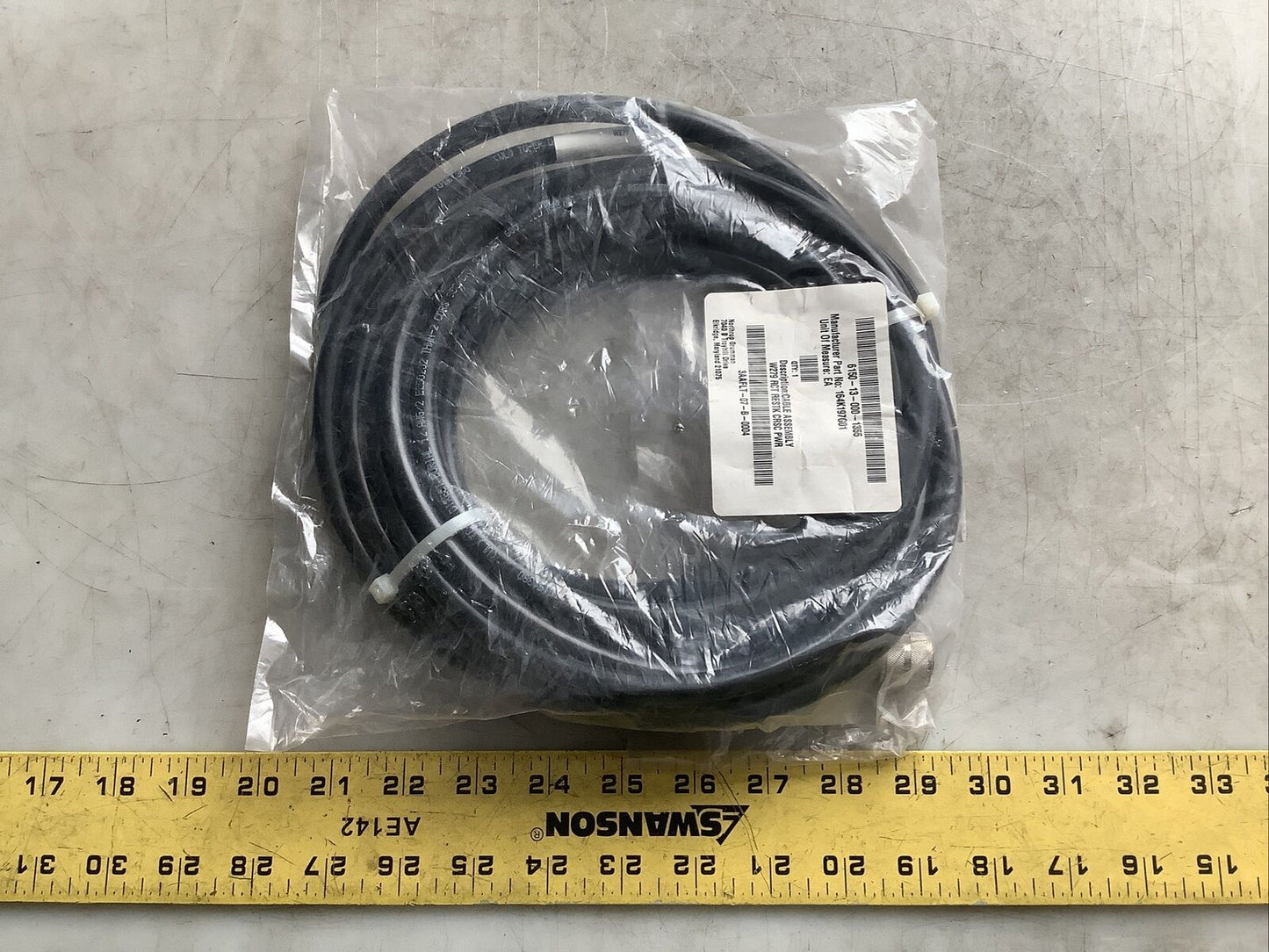 TURCK 3AAFLT-07-B-0004 W279 CABLE ASSEMBLY U3S