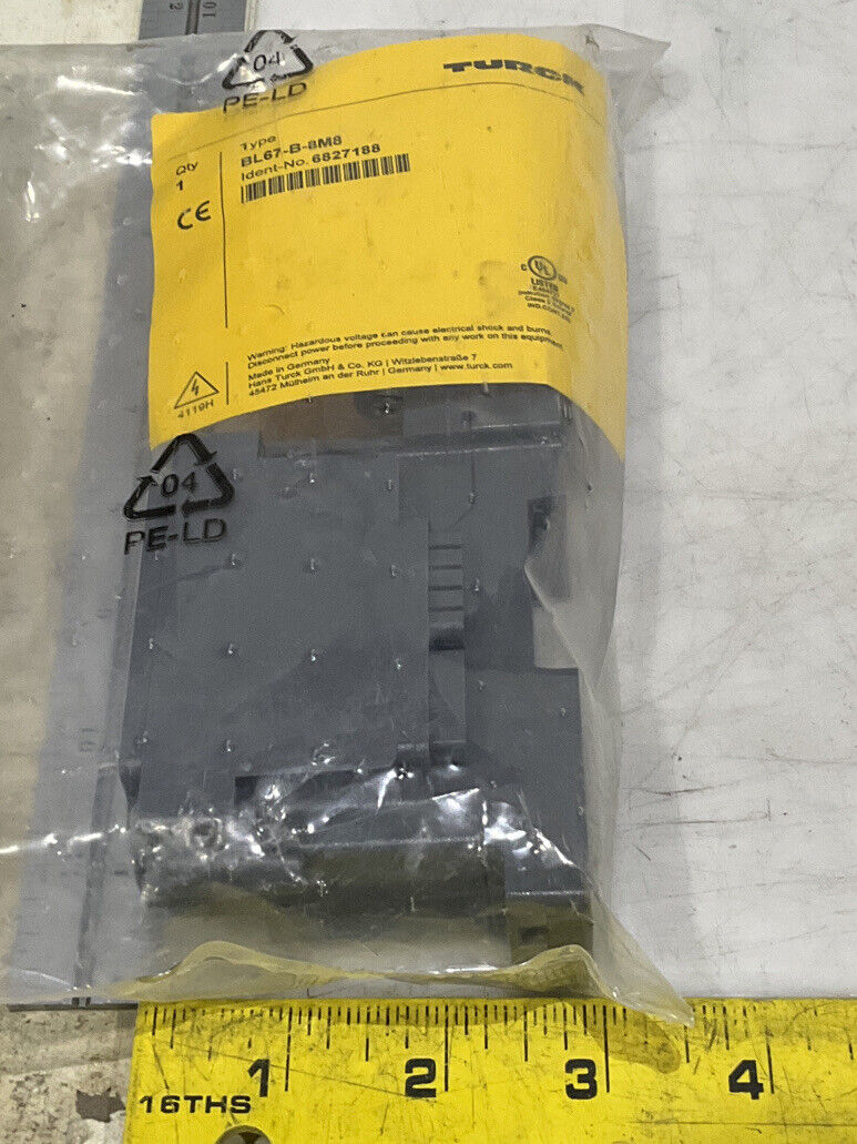 TURCK BL67-B-8M8 BASE MODULE U3S