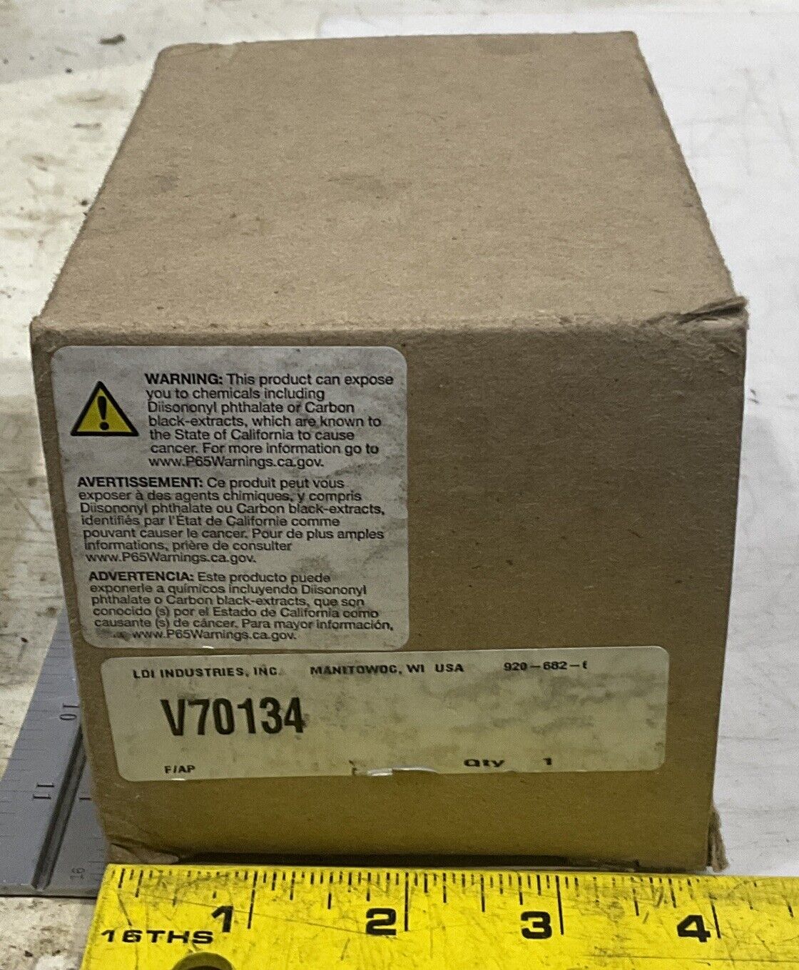 LDI V70134 MICRON NOMINAL FILTRATION FILTER U3S