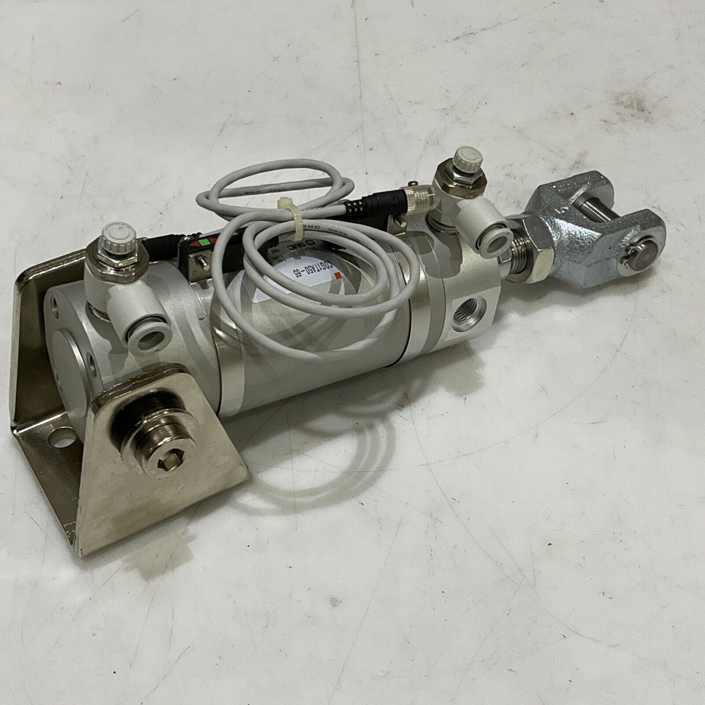 SMC CDG1TA50-65 PNEUMATIC CYLINDER W SENSORS 145 PSI U3S