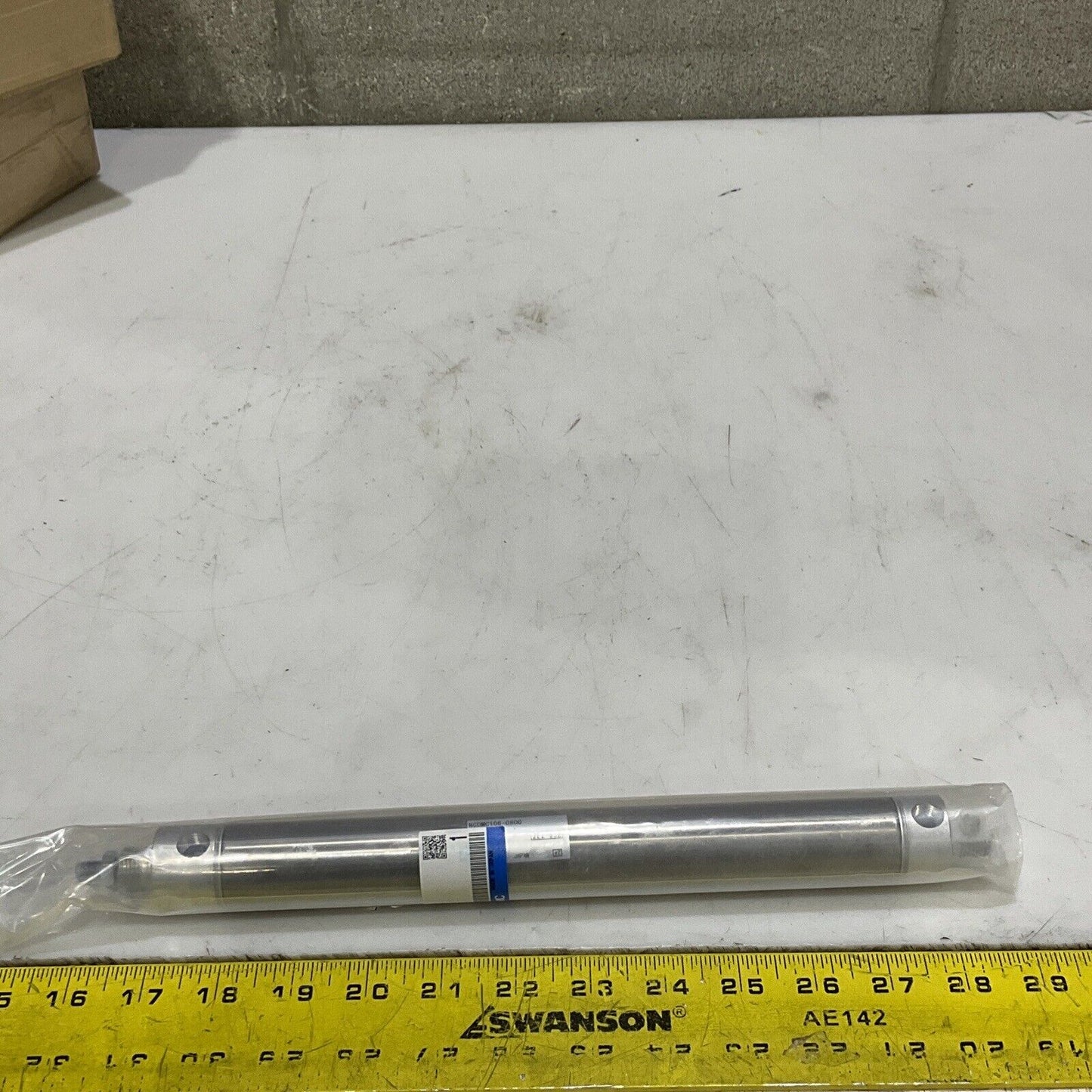 SMC NCDMC106-0800 PNEUMATIC CYLINDER 8” STROKE LOT OF 3 U3S