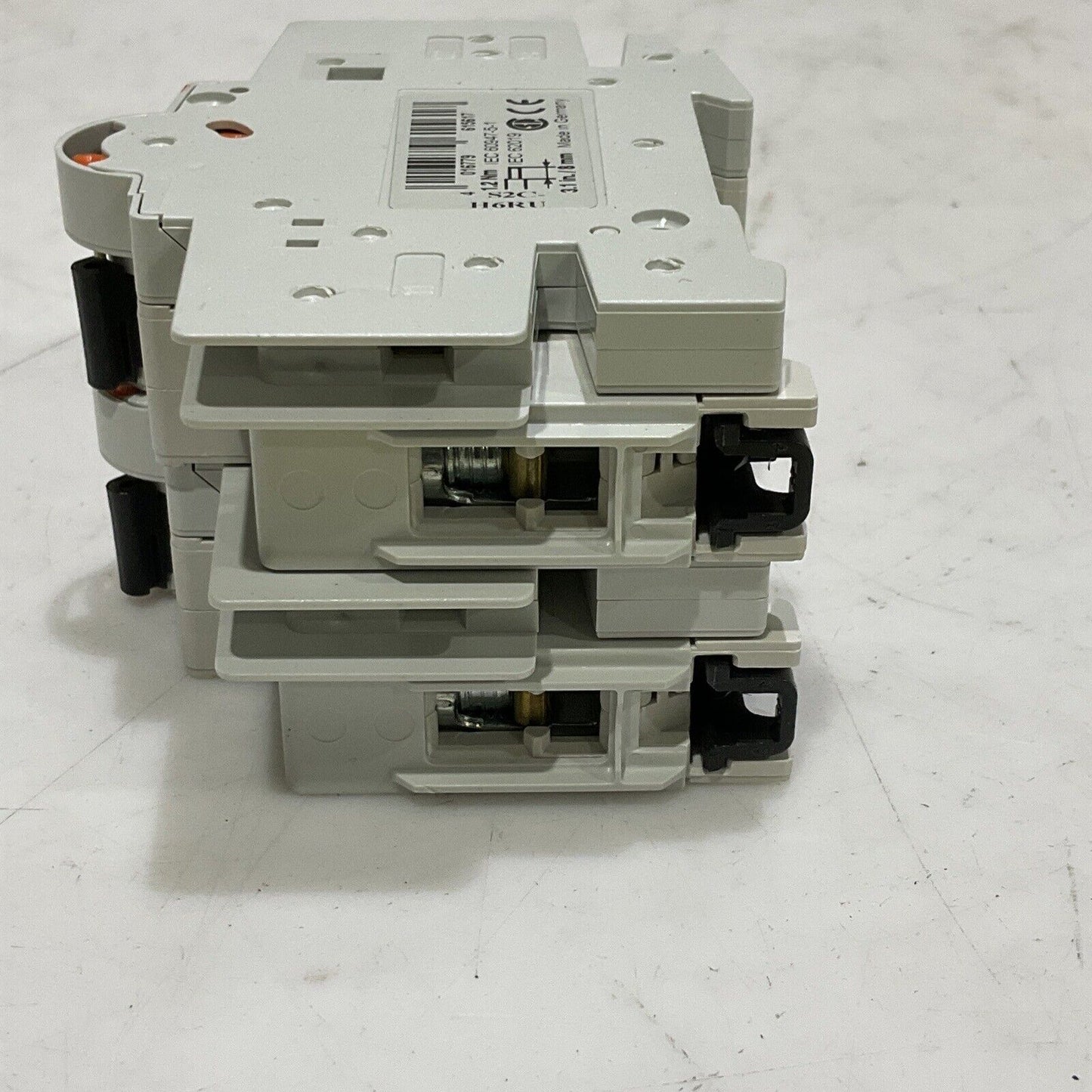 ABB S 201 U K 20 A MINI CIRCUIT BREAKERS 240V 50/60HZ  1 POLE LOT OF 4 U3S