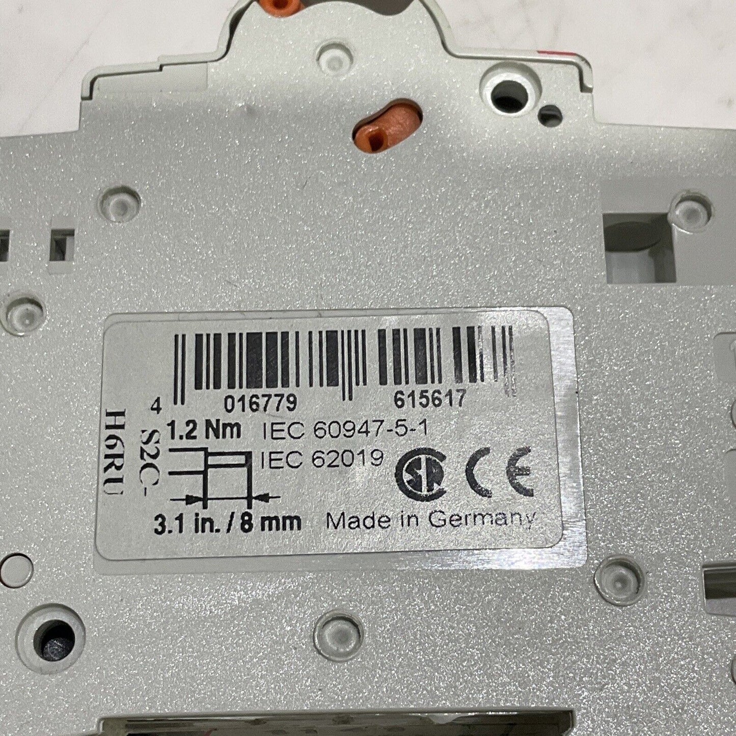 ABB S 202 U K 6 A CIRCUIT BREAKER 240 V 50/60HZ 2 POLE LOT OF 4 U3S