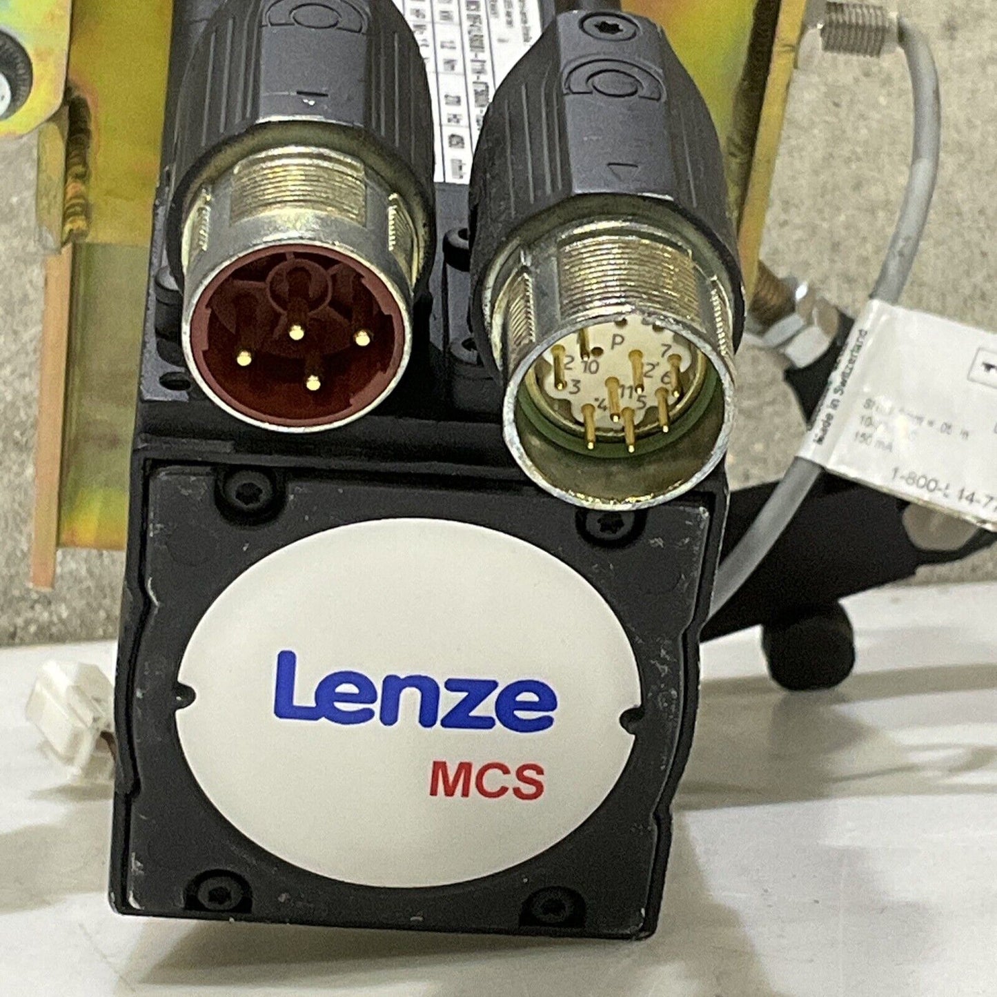 LENZE MCS 06F41LRS0B0-B11N-ST5S00N-R2SU ST.STARR SERVO MOTOR ASSEMBLY U3S