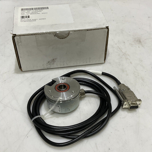 BAUMER CH-8501 BHF 16.05A2000-L2-5 WIRE ENCODER ASSEMBLY U3S