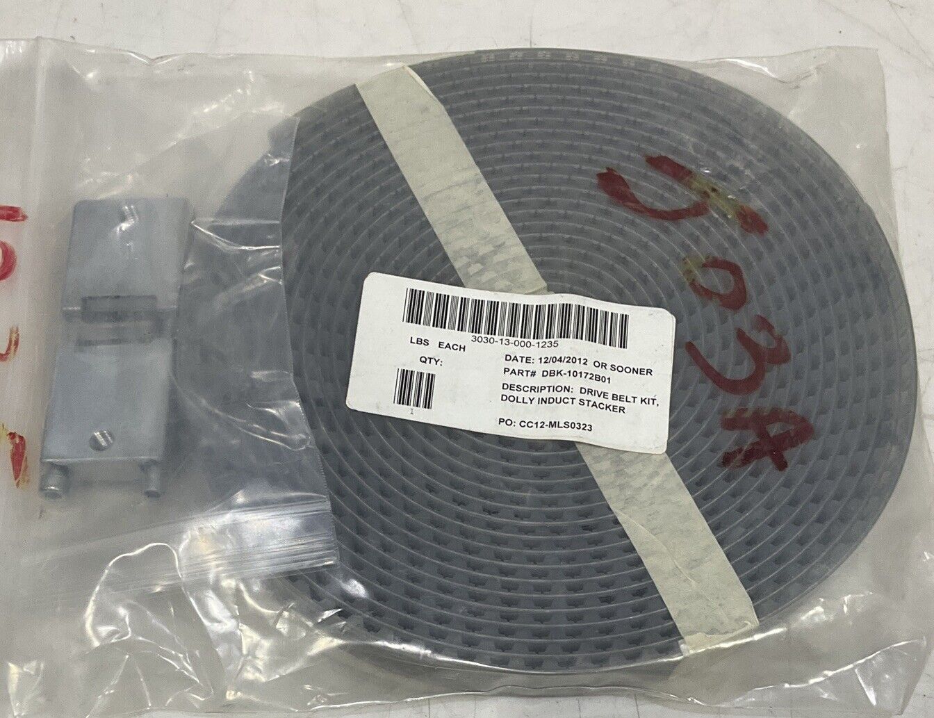 MACRON DBK-10172B01 DRIVE BELT KIT DOLLY INDUCT STACKER U3S