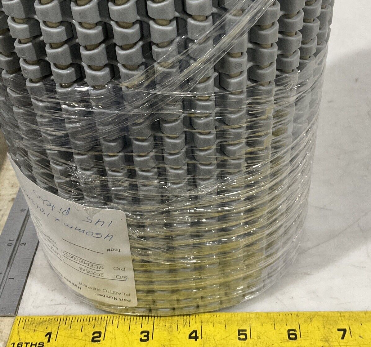 HABASIT MDEP CONVEYOR BELT 17 IN BY 72 IN U3S