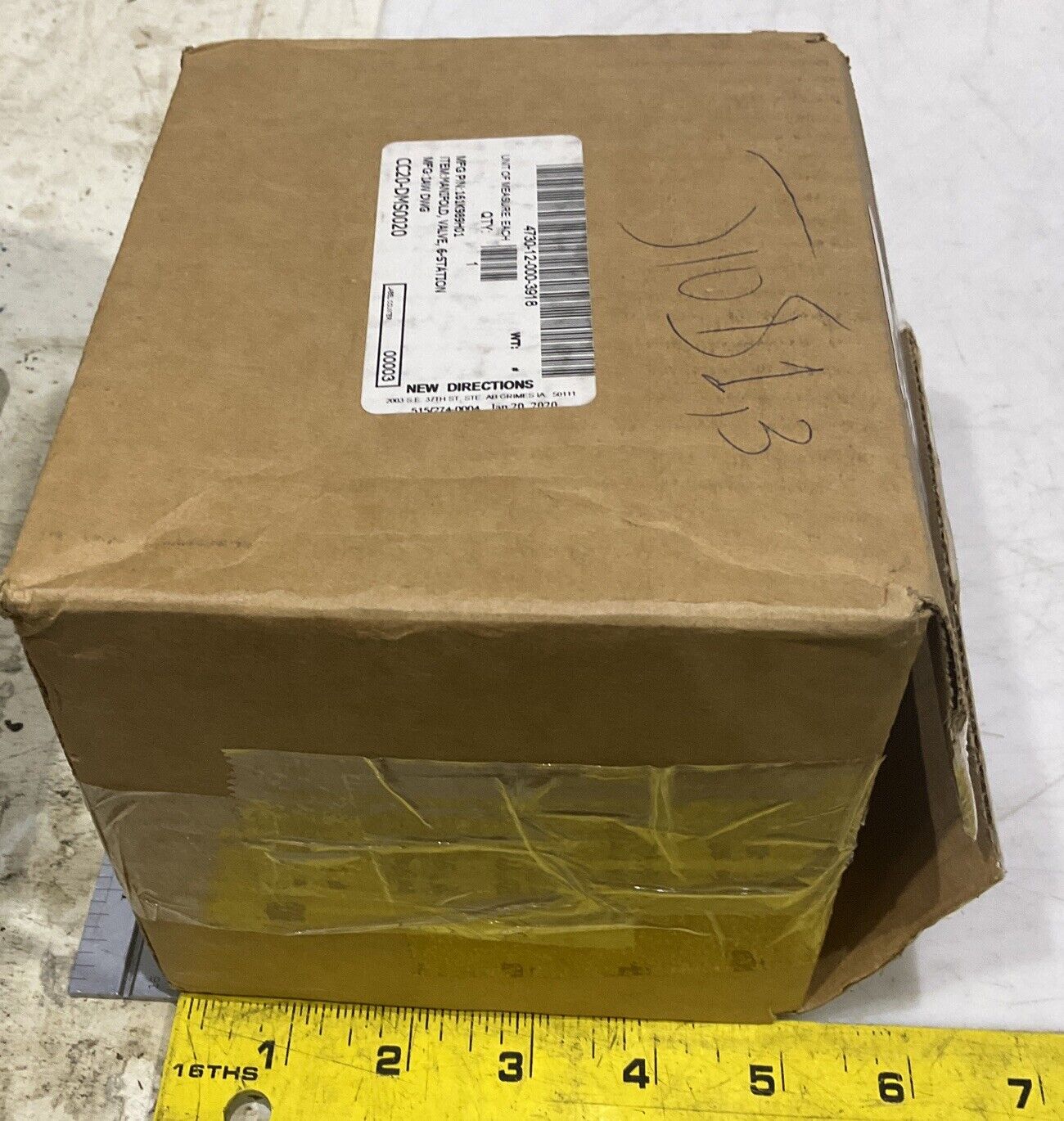 NORGREN VM10- 6-ST VLV STK MANIFOLD VALVE 6STATION 25W MPOLE NEG VM1006001US U3S