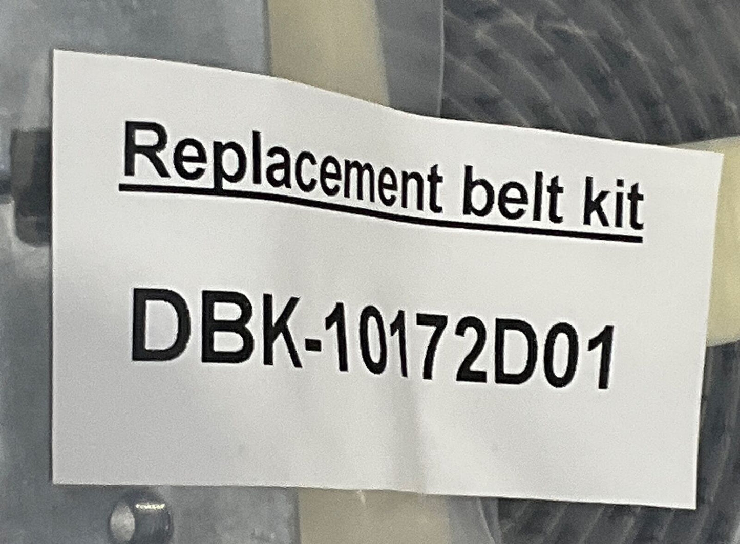 MACRON DBK-10172D01 DRIVE BELT KIT U3S