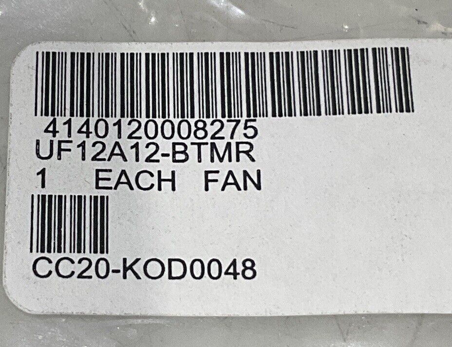 MECHATRONICS UF12A12-BTMR ALUMINUM FRAME COOLING FAN U3S