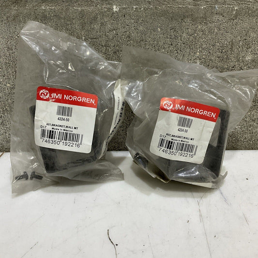 IMI NORGREN 4224-50 WALL MOUNT BRACKET KIT LOT OF 2 U3S
