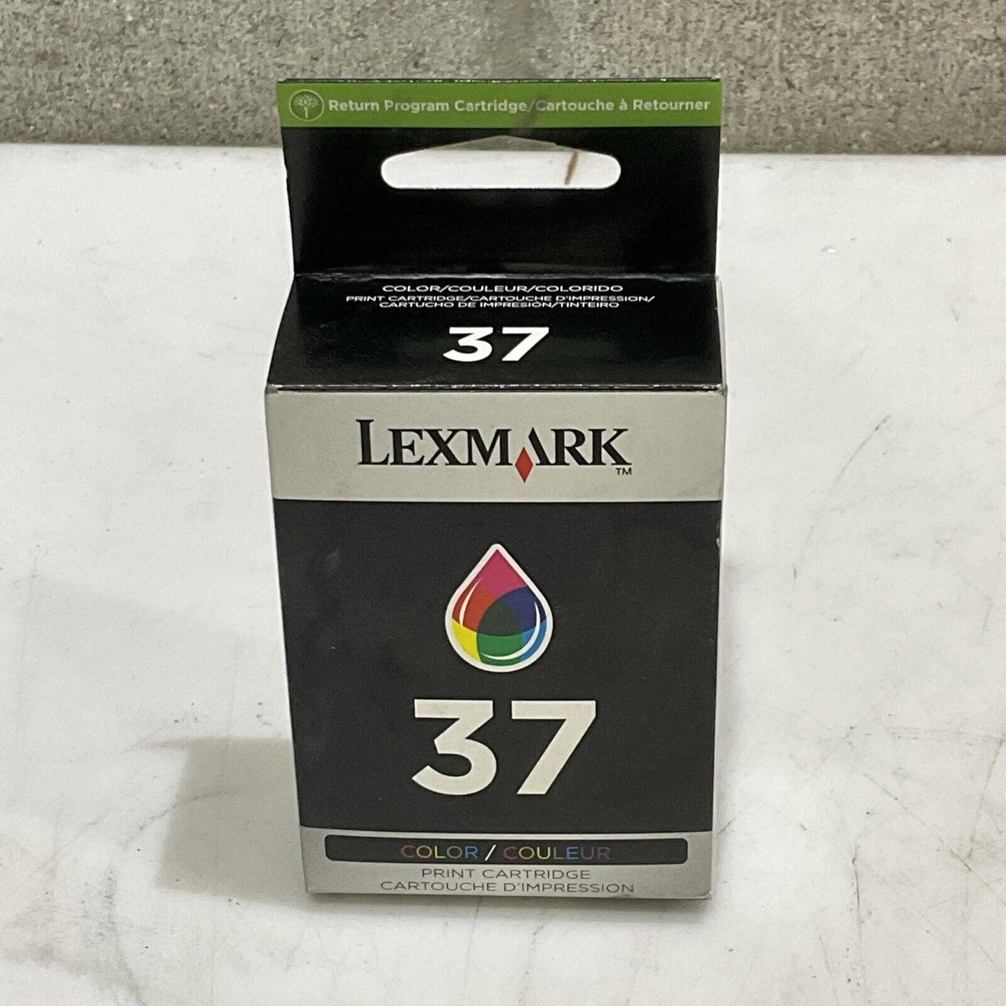 LEXMARK 37 COLOR PRINT CARTRIDGE U3S