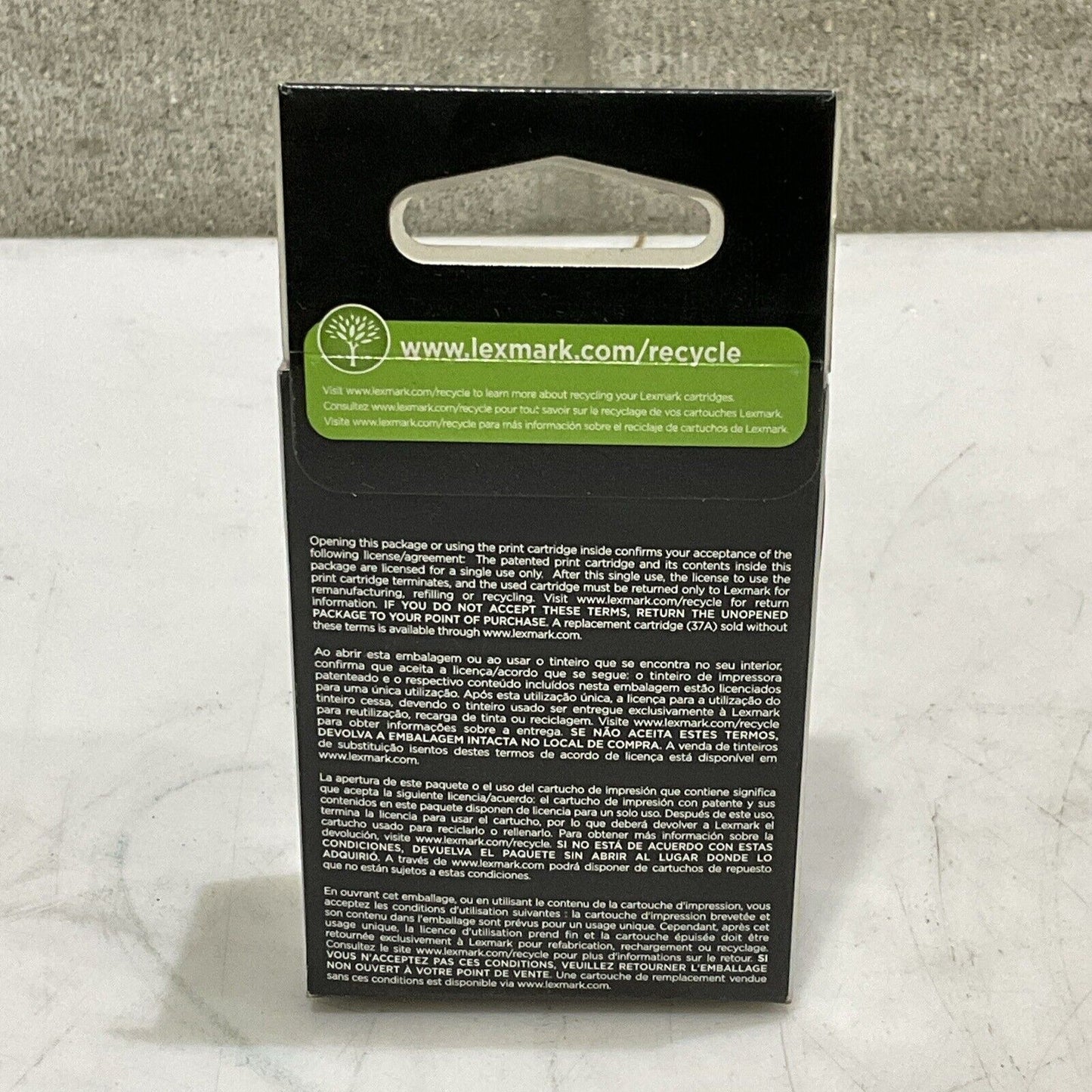 LEXMARK 37 COLOR PRINT CARTRIDGE U3S