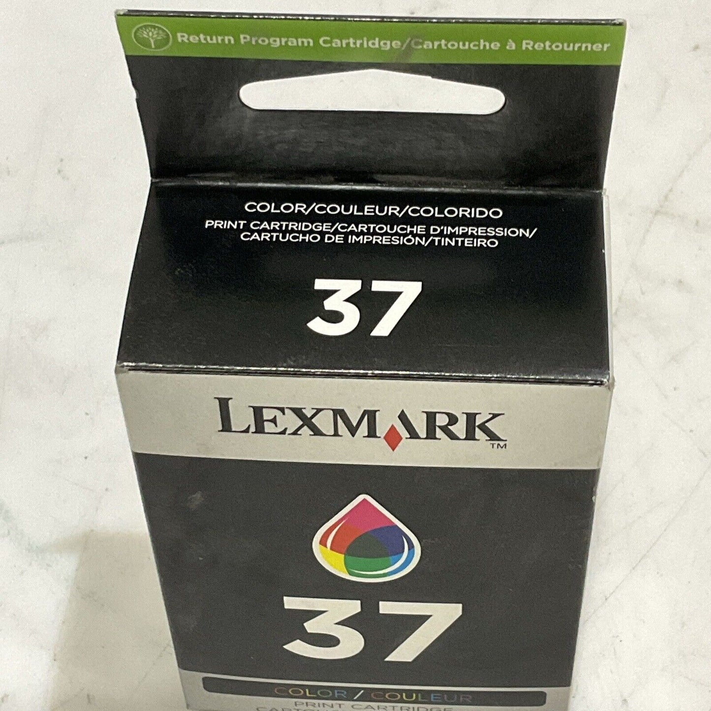 LEXMARK 37 COLOR PRINT CARTRIDGE U3S