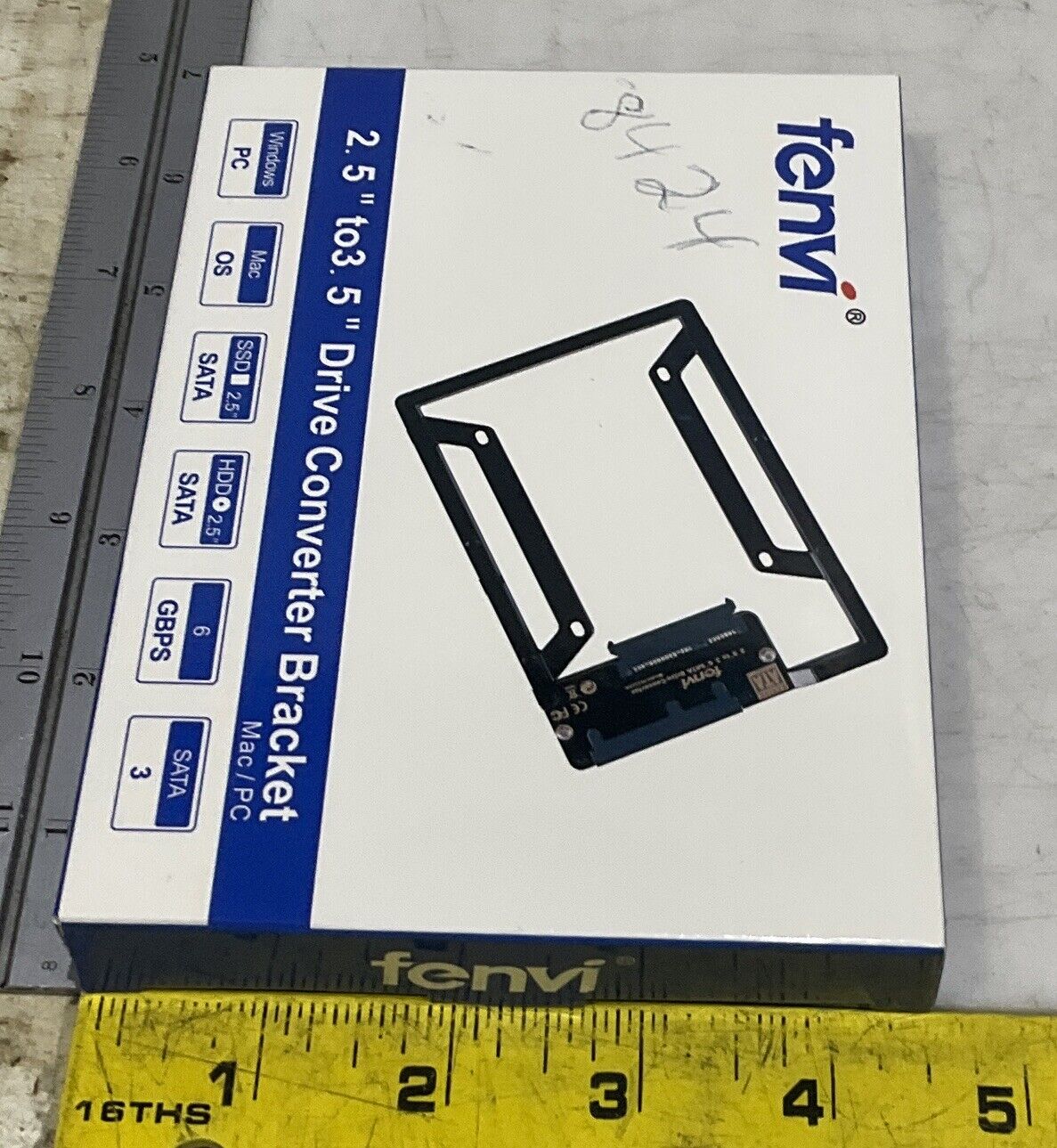 FENVI 2.5” TO 3.5” DRIVE CONVERTER BRACKET LOT OF 2 U3S