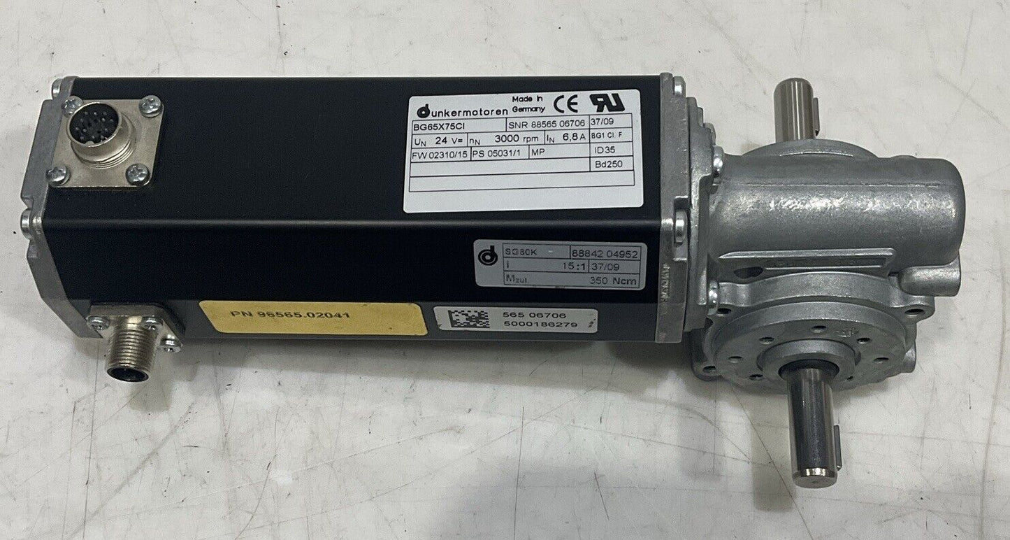 DUNKENMOTOREN BG65X75CI SERVO MOTOR U3S