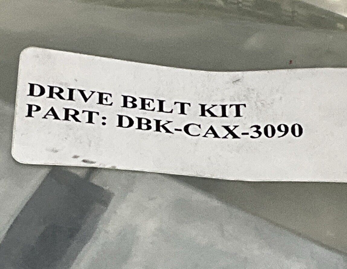 MACRON DBK-CAX-3090 DRIVE BELT KIT U3S