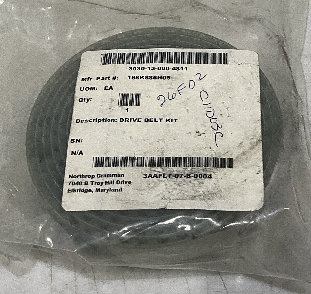 MACRON DBK-CAX-3090 DRIVE BELT KIT U3S