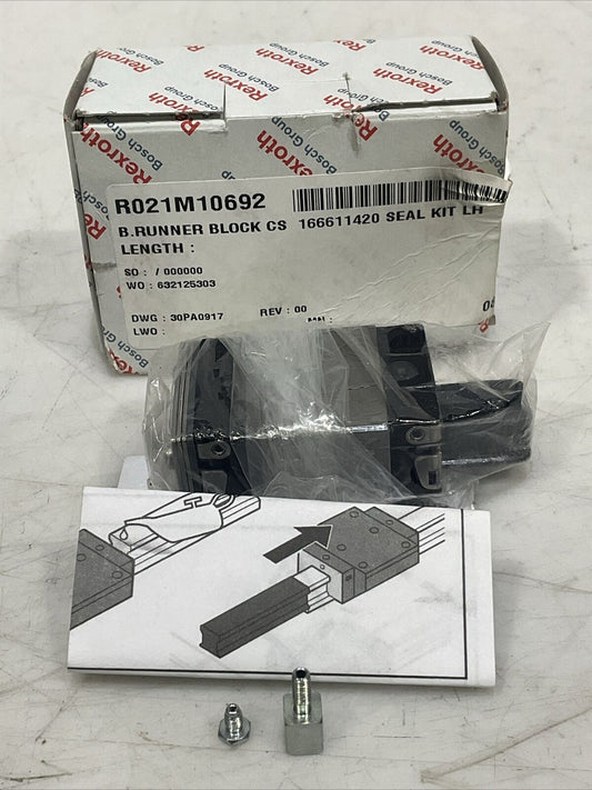 REXROTH R021M10692 RUNNER BLOCK SEAL KIT U3S