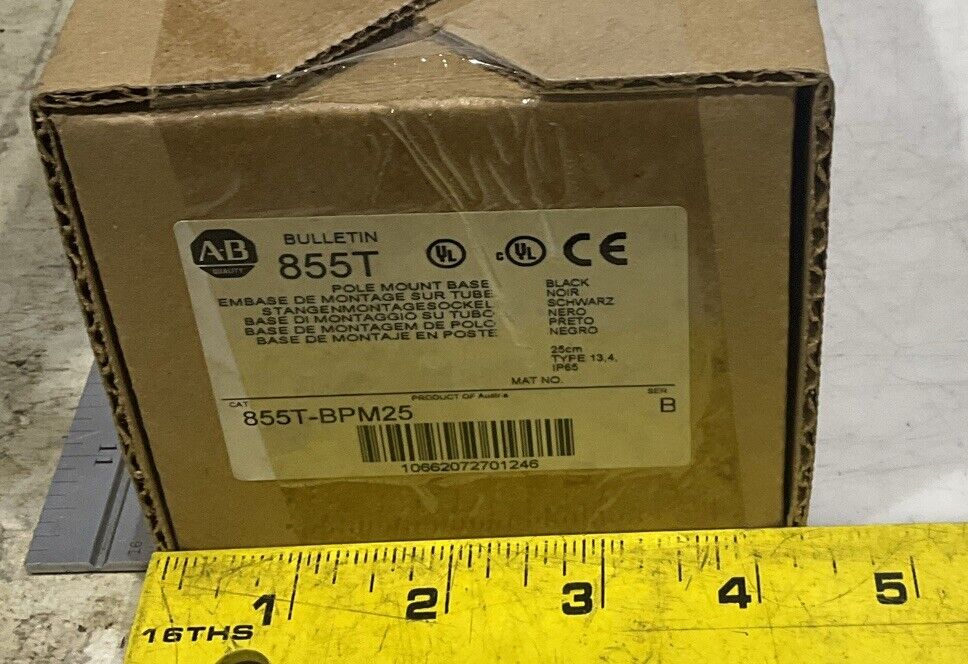 ALLEN-BRADLEY 855T-B24DD4 RED STACK LIGHT U3S